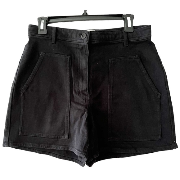 Wilfred Pants - Aritzia Wilfred Free Black Cargo Shorts Size 10